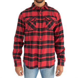 Chemise en flanelle pour homme à porter rapidement, de haute qualité, designs très demandés, légère, tendance, chemise en flanelle pour homme à bas prix - Product Image 1