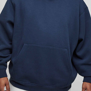 Sweats à capuche respirants pour hommes de qualité supérieure en coton mélangé sur la taille, sweats à capuche confortables et lourds pour hommes - Product Image 6