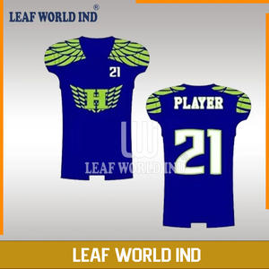 Uniformes de fútbol americano personalizables de alta calidad para niños jóvenes, camisetas cortas transpirables, la mejor sublimación impresa de verano - Product Image 2