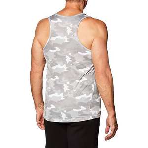 Camiseta sin mangas de punto de algodón 100% hecha a medida para hombre, ropa deportiva transpirable para gimnasio, estilo informal - Product Image 2