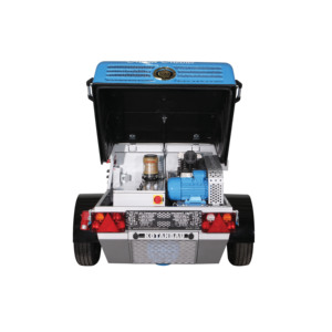 Pompe à mortier électrique Mortel Meister MMET180S, machine de pulvérisation à vis sans fin, couple de charge élevé, puissance de 7,5 kW, vitesse réglable, 220 L - Product Image 2