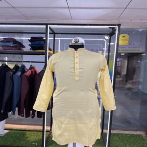 Look élégant de qualité supérieure nouveauté vente chaude doux J carte soie broderie hommes Kurta fournisseur mondial - Product Image 1