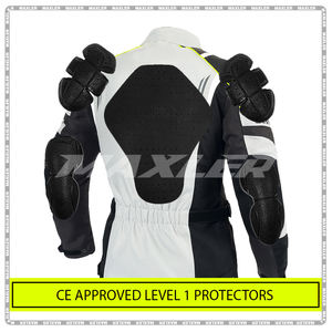 Veste en textile de moto blindé CE niveau 2 imperméable pour femmes avec doublure amovible pour toutes les saisons - Product Image 5