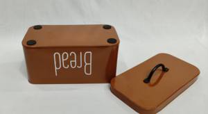 Boîte de rangement en laiton de qualité supérieure de grande capacité avec couvercle sécurisé, idéale pour ranger des biscuits, des collations ou des aliments secs essentiels - Product Image 2