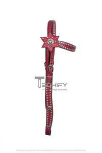 Headstall fait en cuir pur occidental de qualité supérieure avec des Headstalls de course de baril de collier de poitrine au prix de vente en gros - Product Image 3