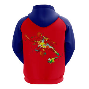 Vente en gros de pull à capuche pour hommes broderie et impression personnalisées sweat à capuche en polaire épaisse pour la mode streetwear d'hiver - Product Image 2