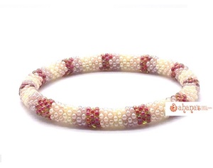 Pulseras de cuentas de cristal de nuevo estilo religioso Unisex hechas a mano pera piedras de diamante pulseras de cuentas de moda exportadas personalizadas - Product Image 1