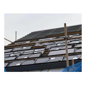Factory Custom Solar Roof Tiles Building Integrated Photovoltaic BIPV Solar Roof Panel with Aluminum <b>Frame</b> Wholesale - Product Image 2