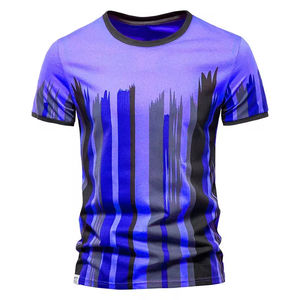 เสื้อกีฬาแขนสั้นสำหรับผู้ชายเสื้อออกกำลังกายแขนสั้นปรับแต่งได้ - Product Image 6