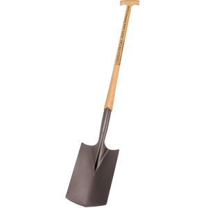 จอบขุดดินสำหรับผู้หญิง LWE รุ่น Gardener Shape IDEAL ขนาด 2 285 x 185/180 มม. ด้ามจับรูปตัว T ทำจากไม้แอช พร้อมอุปกรณ์ป้องกันเท้า - Product Image 3