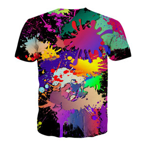 Logotipo personalizado Unisex Hombres Mujeres Camisetas Nueva moda Casual Algodón Camisetas 3D Gráfico Impreso Adultos Adolescentes Tops Tamaño - Product Image 2