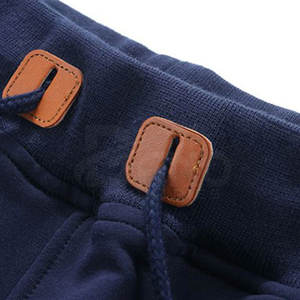 Pantalones cortos de hombre de lona sólidos de algodón 100% con cintura elástica media al por mayor, personalizados de talla grande, con cierre de cordón de secado rápido para uso informal - Product Image 2