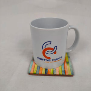 ที่รองแก้วทำจากไม้เรซินเป็นมิตรกับสิ่งแวดล้อมฐานแข็งออกแบบได้ตามต้องการขนาดทันสมัยสำหรับใช้ในบ้านโรงแรมร้านอาหาร - Product Image 1