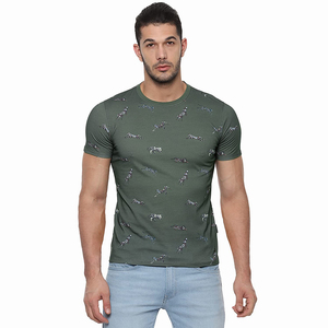 T-shirts de sublimation de haute qualité pour garçons pull Slim Fit grande taille polyester fait O cou t-shirt pour hommes pour l'été - Product Image 1