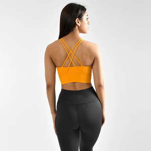 Soutien-gorge de sport pour femmes de haute qualité de grande taille imprimé léopard léger vêtements de yoga et de fitness - Product Image 5