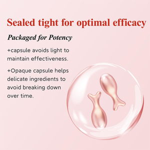 <span class=keywords><strong>Capsule</strong></span> Facciali OEM con Vitamina E Anti-Età e Idratanti, Siero in <span class=keywords><strong>Capsule</strong></span> per la Cura Naturale della Pelle - Product Image 6