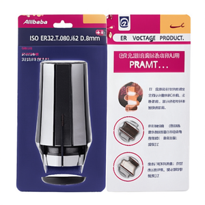 Mandrin ISO ER32.T.080.062 D.8mm PRAMET ER Voltage Product - Product Image 2