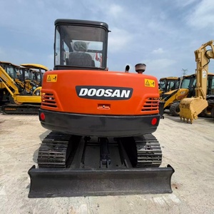 Used Doosan DH55 Mini Excavator South Korea Original <b>Solar</b> 5.5T Yanmar Engine Motor Gear Core Crawler Construction Machinery - Product Image 5