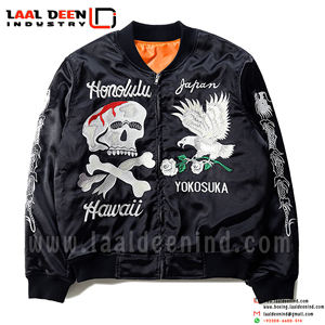 Custom chenille embroidery leather sleeve baseball letterman varsity <b>jacket</b> <b>for</b> <b>men</b> blank <b>for</b> custom logo and design patches - Product Image 3