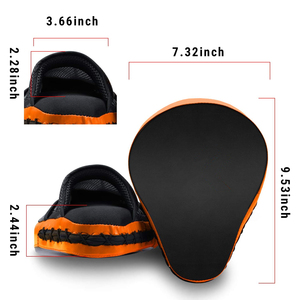 Mitaines de boxe MMA Coussinets de boxe Coussinets à crochet et à jab MMA Cible Focus Mitaines de frappe Entraînement Combat - Product Image 2