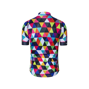 Maillot de Cyclisme à Manches Courtes Respirant Pro Team à Fermeture Éclair Classique Personnalisé Tendance Uni Orange Grande Taille Disponible - Product Image 2