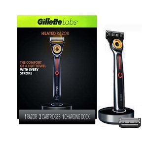 Gillette Labs-Maquinilla de afeitar calefactable, Edición Dorada, con un mango y cinco hojas, al mejor precio, maquinilla de afeitar de alta calidad - Product Image 5