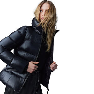 Chaquetas con capucha para mujer, Abrigo acolchado de burbujas, hecho a medida, impermeable, de talla grande, para invierno - Product Image 4