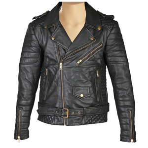 Veste en toile tissée à motif uni pour homme - Product Image 1