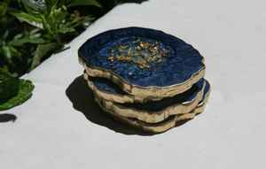 Porte-gobelet en résine fini à la main, style bohème, léger, écologique, design personnalisé pour une touche douce, aspect haut de gamme, vente en gros - Product Image 3