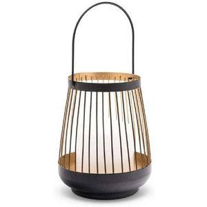 Farol de Hierro para Balcón, Exterior, Nocturno, Lluvioso, de Metal, con Vela, Iluminación para el Hogar, Ambiente Romántico y Dramático - Product Image 4