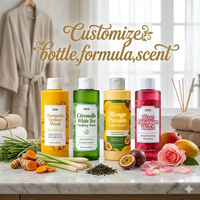 Lavado Íntimo Femenino OEM, Fórmula Herbal Natural, Limpieza Suave, Amigable con el Microbioma, Anti-Picazón, Refrescante