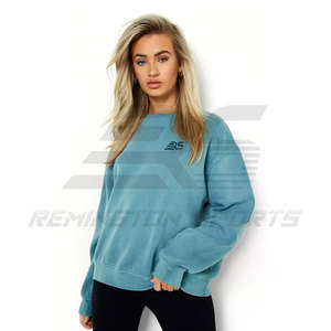 สเวตเชิ้ตผู้หญิงคอกลมแขนยาวหลากสีสำหรับผู้หญิงใหม่ล่าสุดออกแบบโลโก้ได้ตามต้องการ - Product Image 1