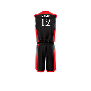 Vêtements de sport de haute qualité pour hommes et femmes, uniforme de basket-ball, meilleur fournisseur, dernier uniforme de basket-ball personnalisé, matière polyester - Product Image 3
