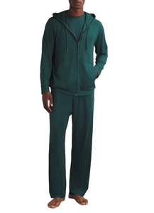 Men's Lightweight Zip Up Hoodie Long Sleeve Sweatshirt with Drawstring Casual Athletic Streetwear Jacket - Product Image 2