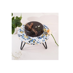 Support à gâteau rond en bois, plateau à gâteau pour centre de table, desserts, offrant une hauteur élégante et un affichage équilibré pour les événements - Product Image 2