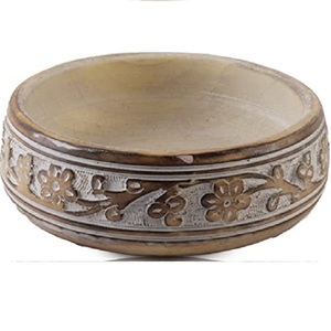 Bois de manguier Offre Spéciale avec bol de rangement artisanal poli fin Table de pique-nique bol décoratif bonbons de mariage plat de service - Product Image 5