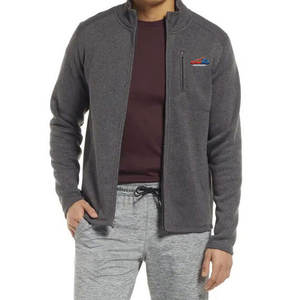 Chaqueta de forro polar para hombre al por mayor, mejor precio, ligera, diseño personalizado. - Product Image 1