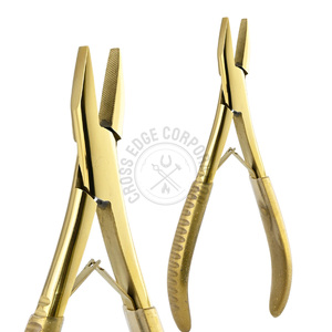 Outil d'installation de perles en gros pour extensions de cheveux, pince à sertir pour micro-perles, pince à sertir à double ressort, ouverture facile, acier inoxydable - Product Image 4