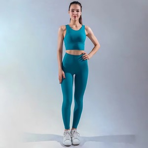 Ropa atlética para mujer, gimnasio, Fitness, deportes, entrenamiento, conjuntos de Yoga, ropa, ropa activa, ropa activa sin costuras para mujer, conjuntos de Yoga - Product Image 1