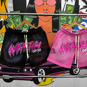 Shorts pour hommes de taille standard avec impression de logo personnalisé, design tendance 2025, séchage rapide, respirant, antibactérien, décontracté - Product Image 4