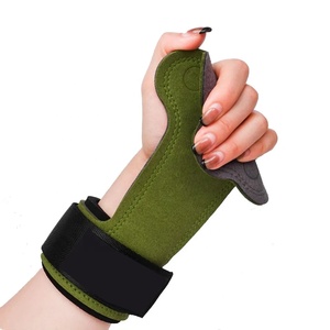 Gym Training Palm Protector Correas ajustables Antideslizante Grueso Negro Levantamiento de pesas Empuñadura - Product Image 4