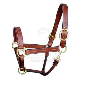 Halter de cheval de formation avec licou de conception de traction latérale pour une meilleure manipulation de l'équitation et des travaux préparatoires - Product Image 1