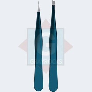 Pinzas para cejas de calidad superior Instrumentos DE BELLEZA DE ACERO INOXIDABLE - Product Image 3