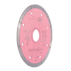 Maxima CER PINK Lame diamantée laser de qualité industrielle 350mm soudée à haute fréquence pour le support OEM en grès cérame et granit - Product Image 1