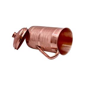Jarra de cobre puro de buena calidad, recipiente especial de agua de verano, hecho de cobre puro 100%, fabricado en la India - Product Image 6