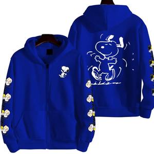 Sweat à capuche zippé pour homme et femme, imprimé dessin animé, tricoté, respirant, séchage rapide, automne/hiver, style streetwear décontracté, couple, sport, grande taille - Product Image 5