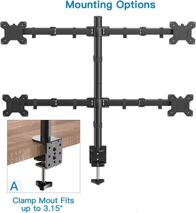 แท่นวางจอแสดงผลอเนกประสงค์พร้อมฐานรองรับที่แข็งแรงออกแบบมาเพื่อการจัดวางจอมอนิเตอร์ที่ดีที่สุดและความสะดวกสบายของผู้ใช้ที่2025ในเวิร์กสเตชัน - Product Image 5