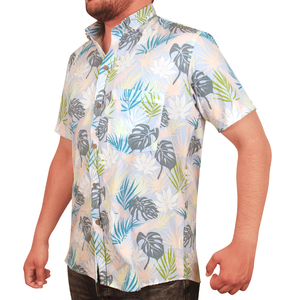 Hot Sale Short-sleeved <b>Hawaiian</b> <b>Men's</b> <b>Shirts</b> Fashion Printed Beach Wear In Polyester <b>Men's</b> <b>Shirts</b> - Product Image 4