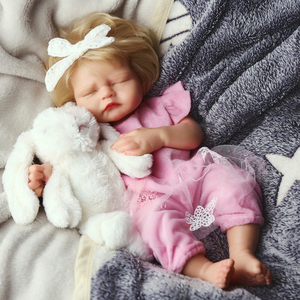 Babeside <span class=keywords><strong>Milo</strong></span> 12 pouces 16 pouces entièrement en silicone souple Reborn réaliste Silicone Reborn bébé filles poupées poupées endormies bébé - Product Image 1