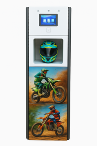 Nouvel état EU Commercial Electric Mist Vending Machine Casque Équipement de nettoyage en état - Product Image 4